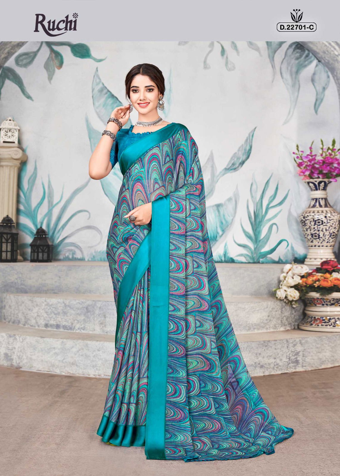 Cherry 33 By Ruchi Colors Daily Wear Sarees Catalog